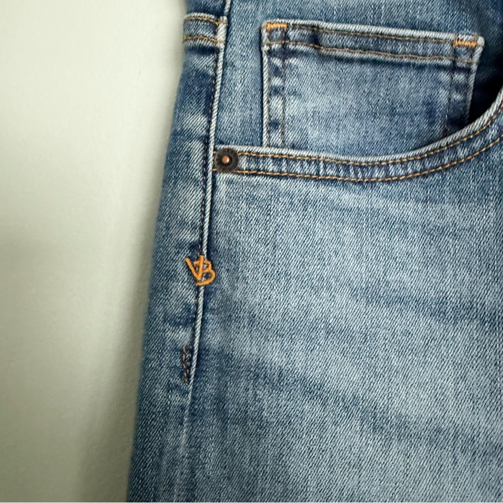 Veronica Beard Debbie Skinny High Rise Blue Jeans - Picture 3 of 6